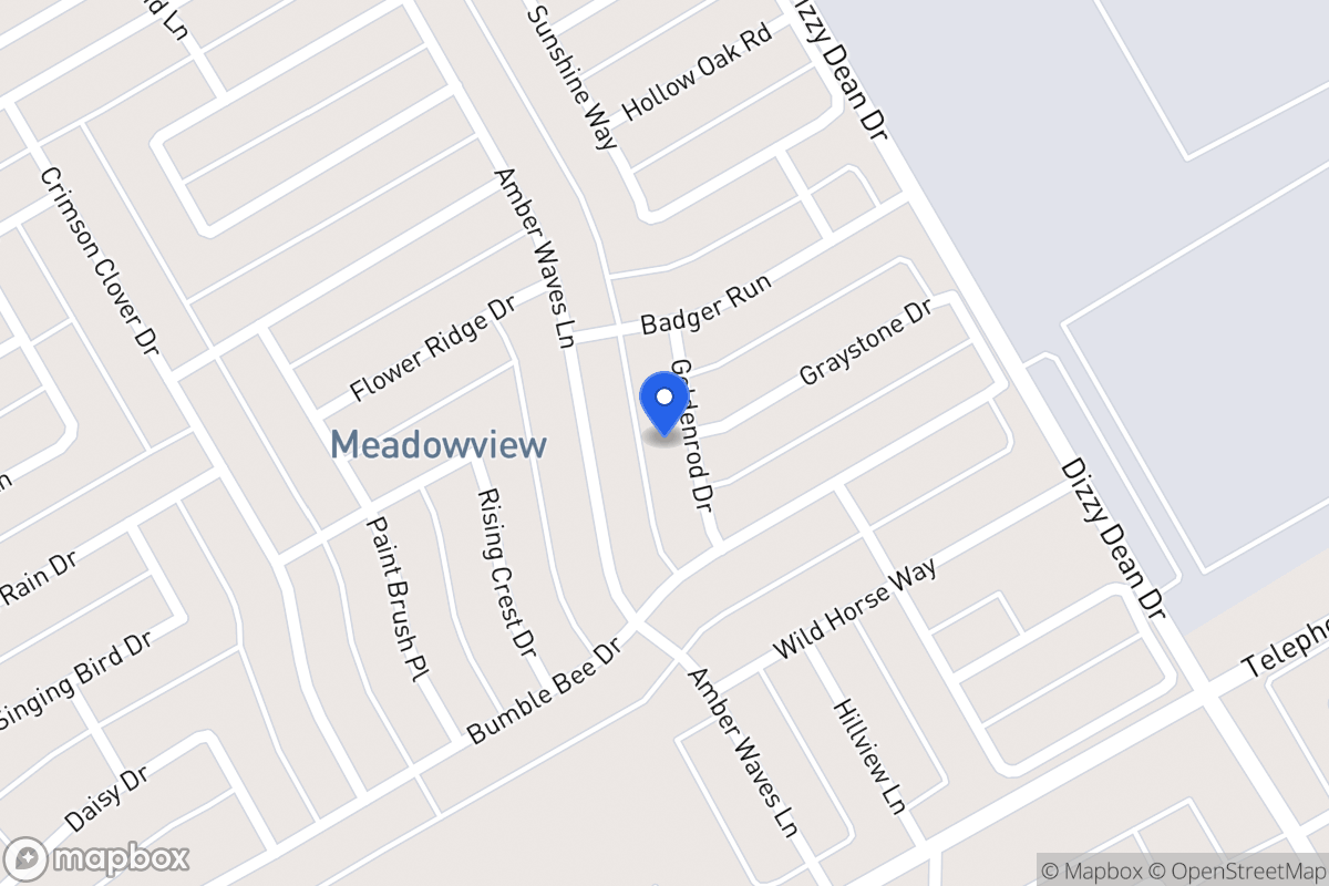 Map of 2929 Goldenrod Dr