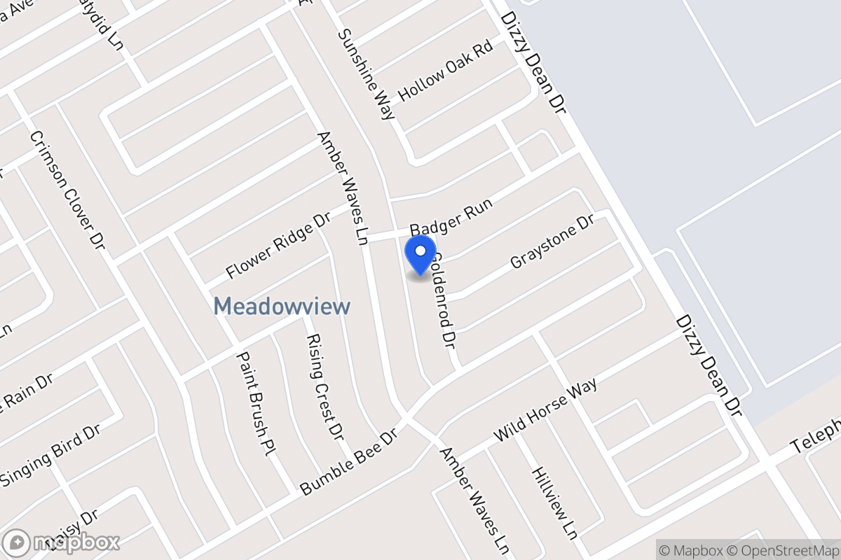 Map of 3009 Goldenrod Dr