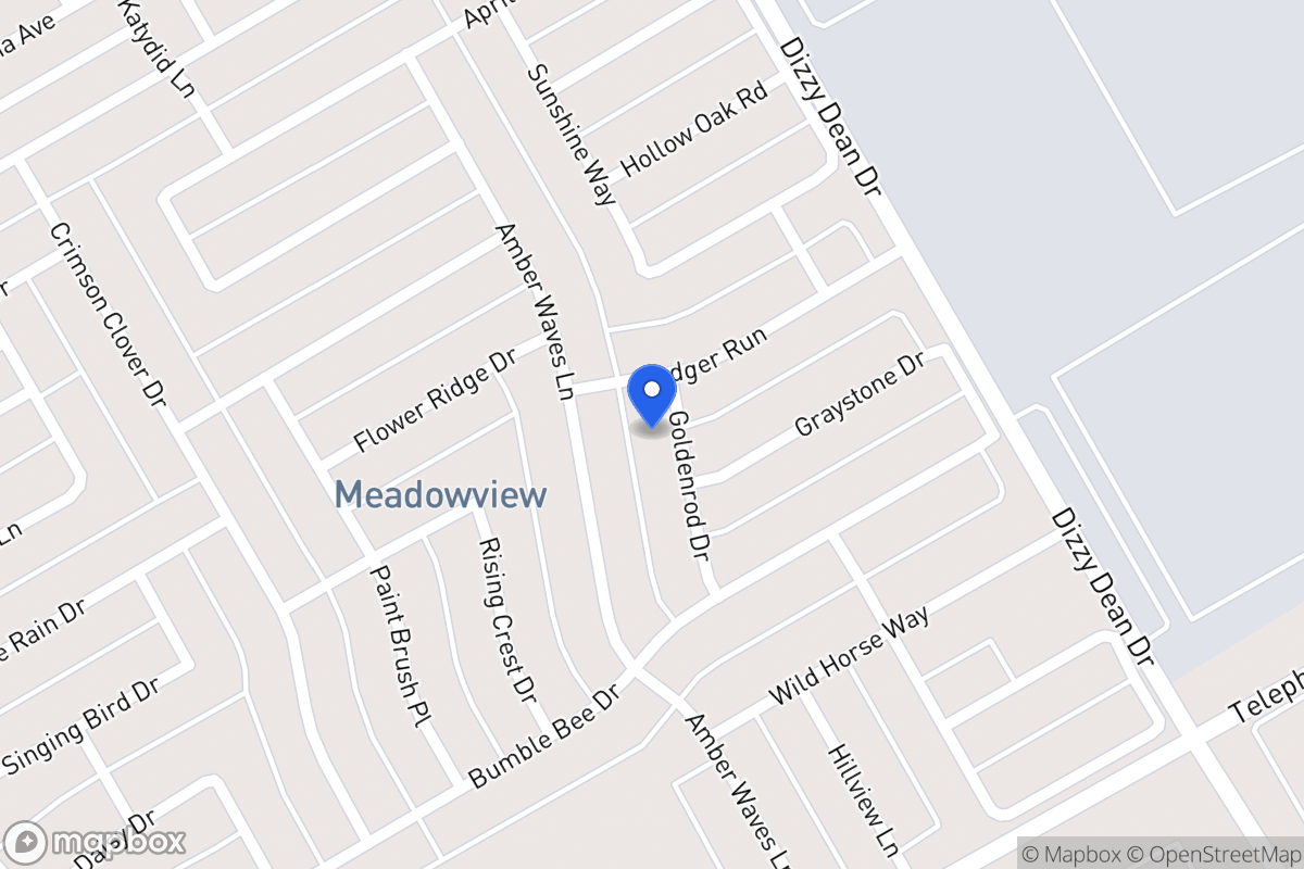 Map of 3015 Goldenrod Dr