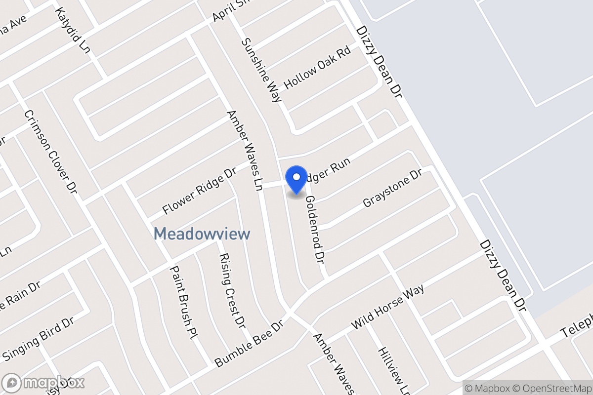 Map of 3019 Goldenrod Dr