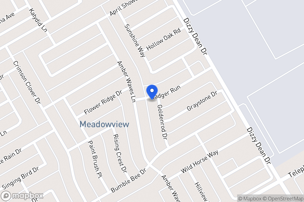 Map of 3023 Goldenrod Dr