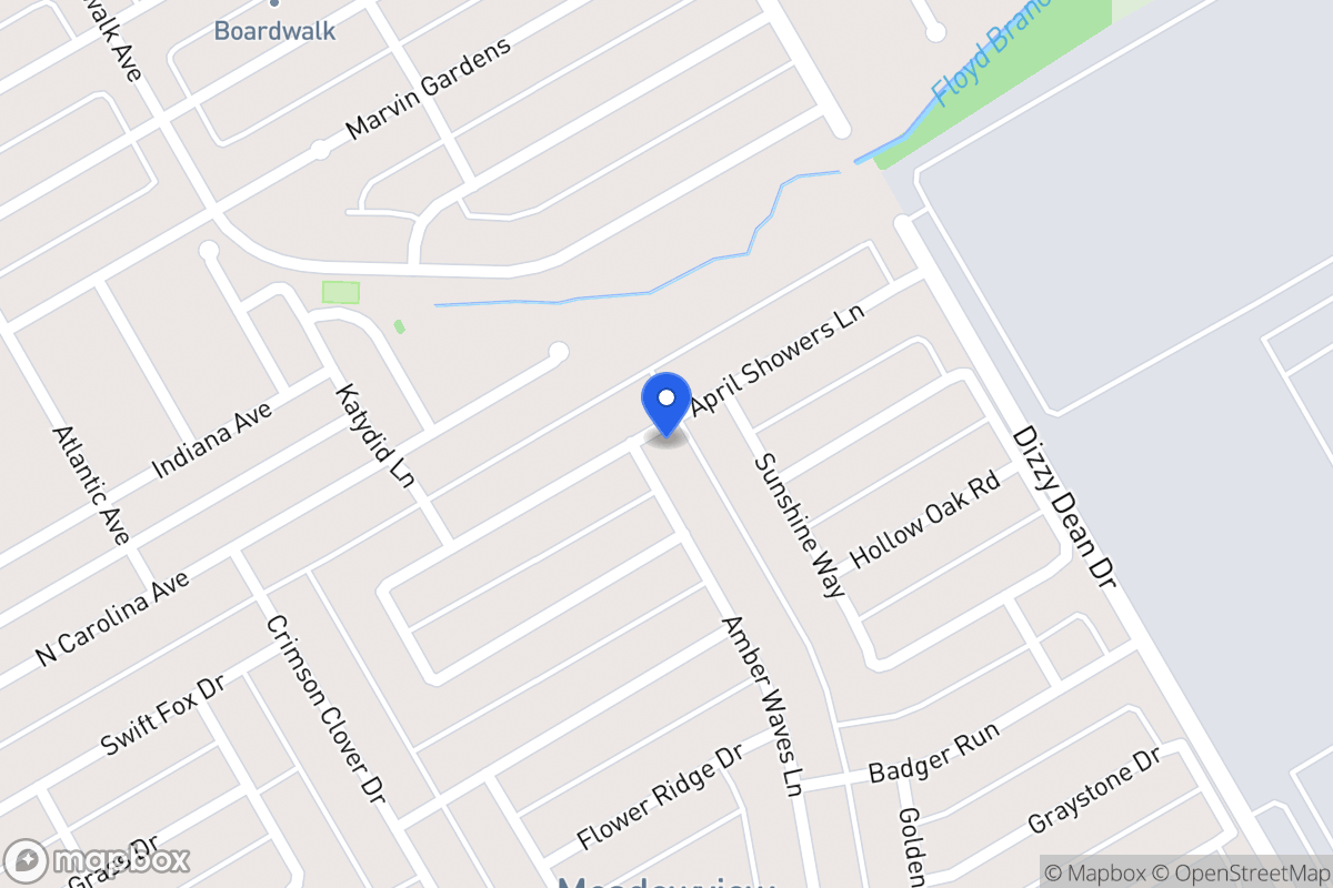 Map of 3234 Amber Waves Ln