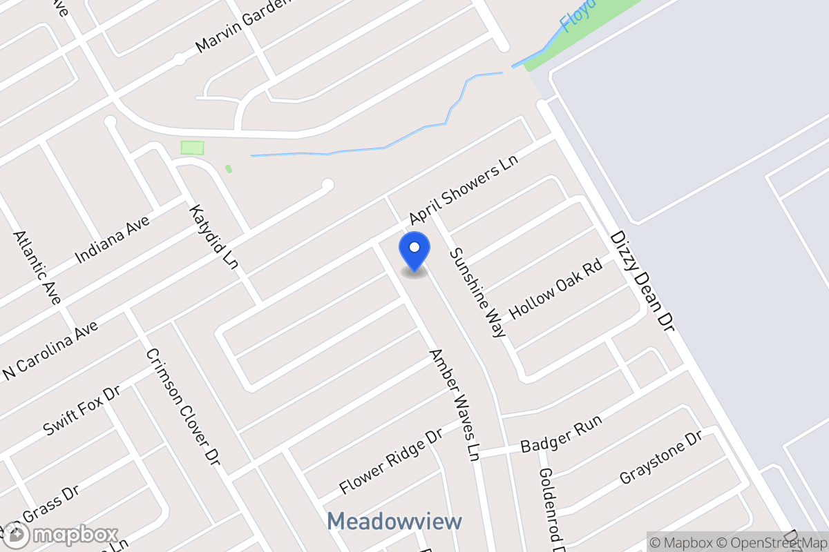 Map of 3222 Amber Waves Ln