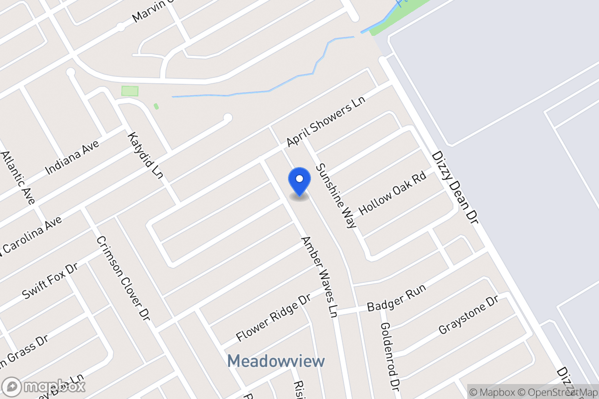 Map of 3132 Amber Waves Ln