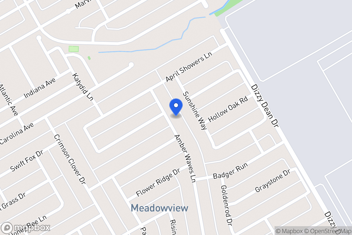 Map of 3128 Amber Waves Ln