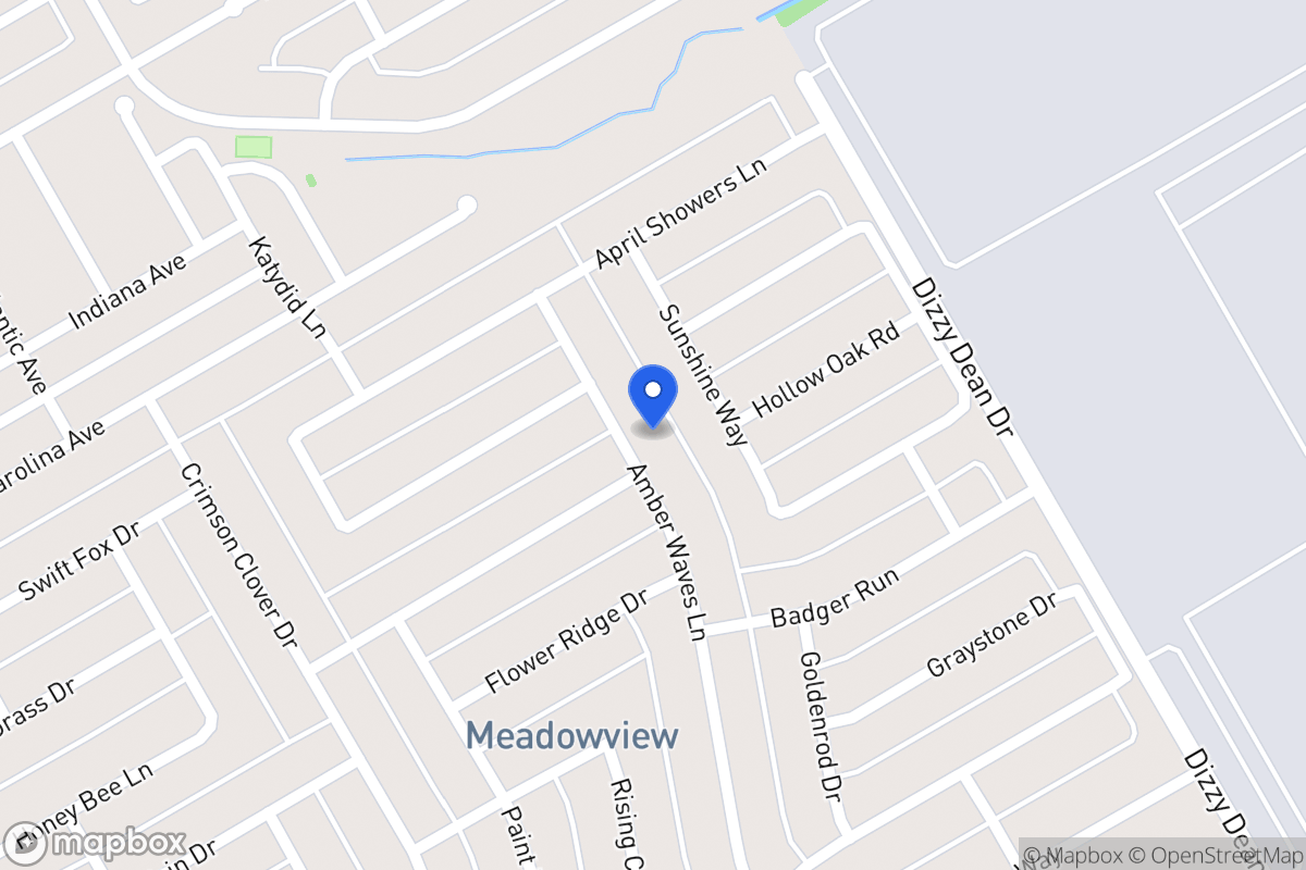 Map of 3116 Amber Waves Ln