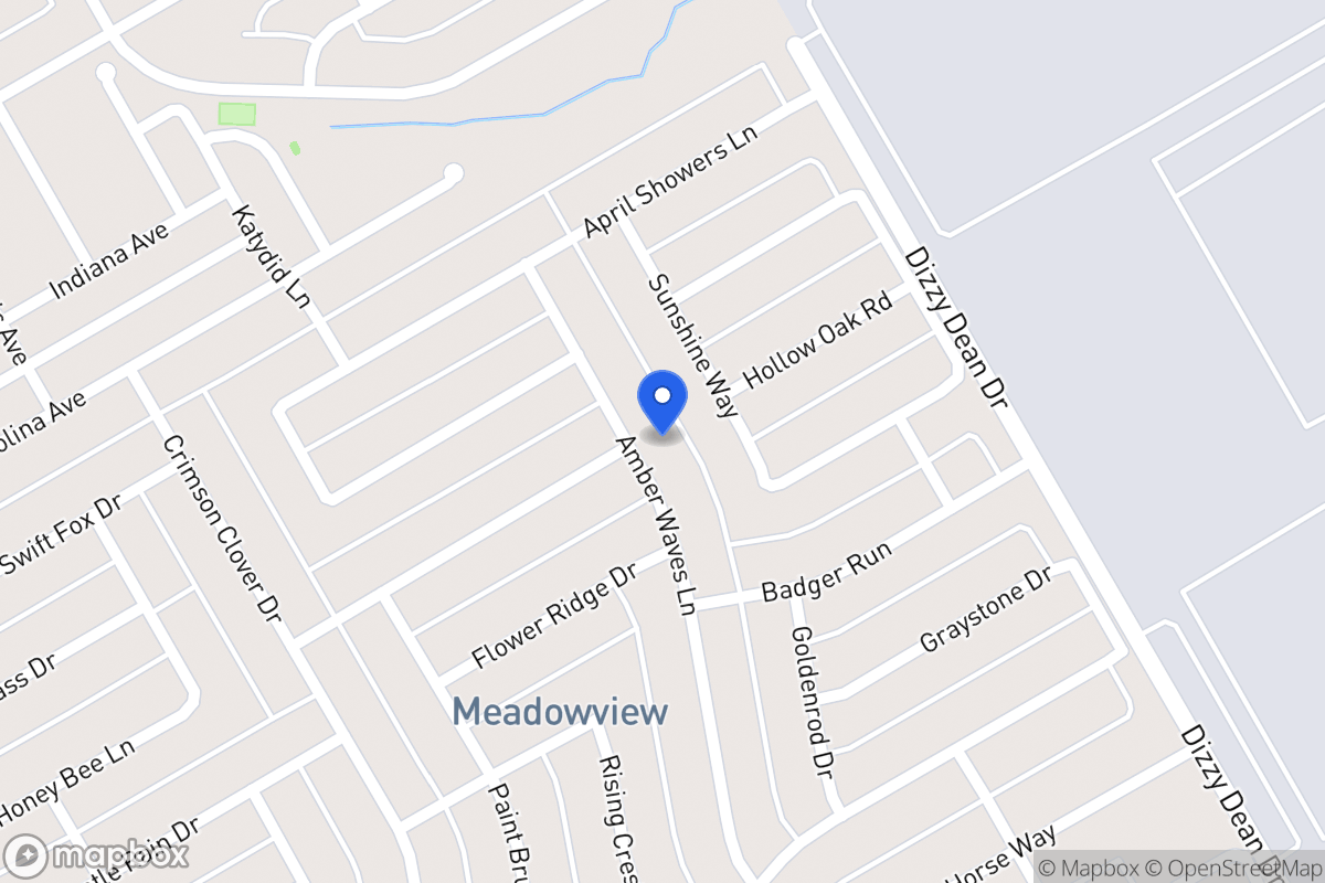 Map of 3060 Amber Waves Ln