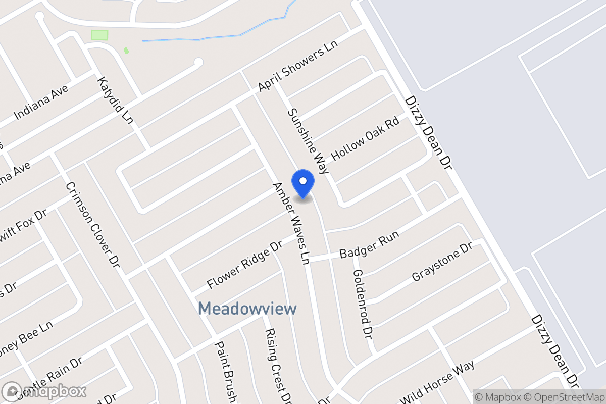 Map of 3052 Amber Waves Ln