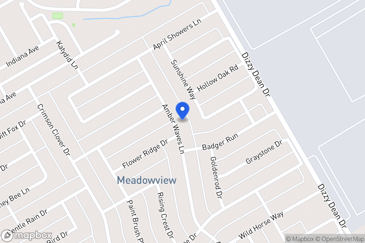 Map of 3048 Amber Waves Ln