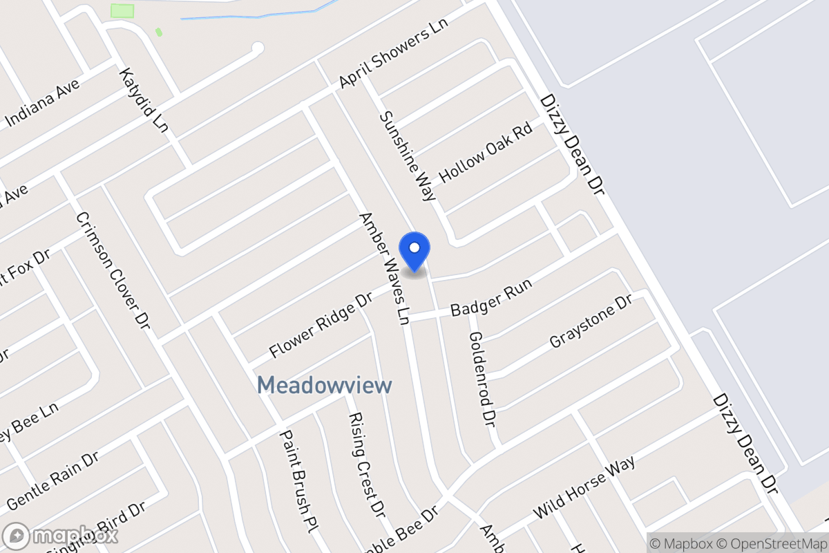 Map of 3040 Amber Waves Ln