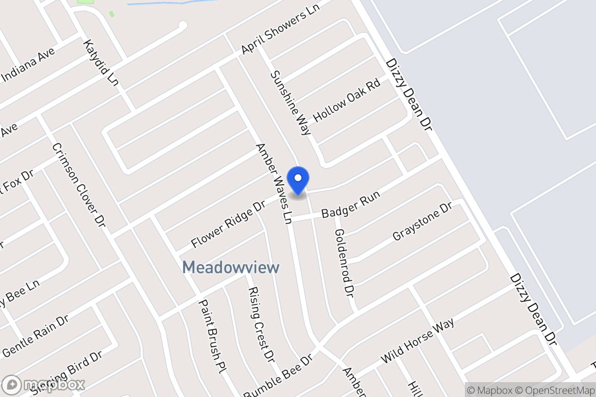 Map of 3036 Amber Waves Ln