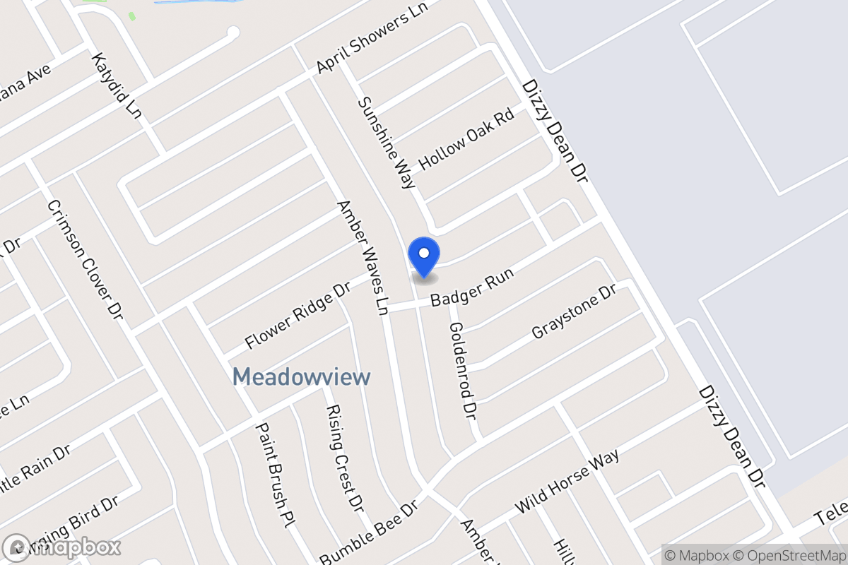 Map of 1049 Badger Rn