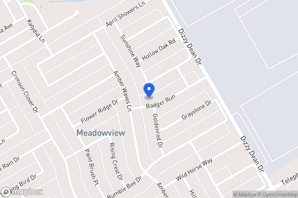 Map of 1045 Badger Rn