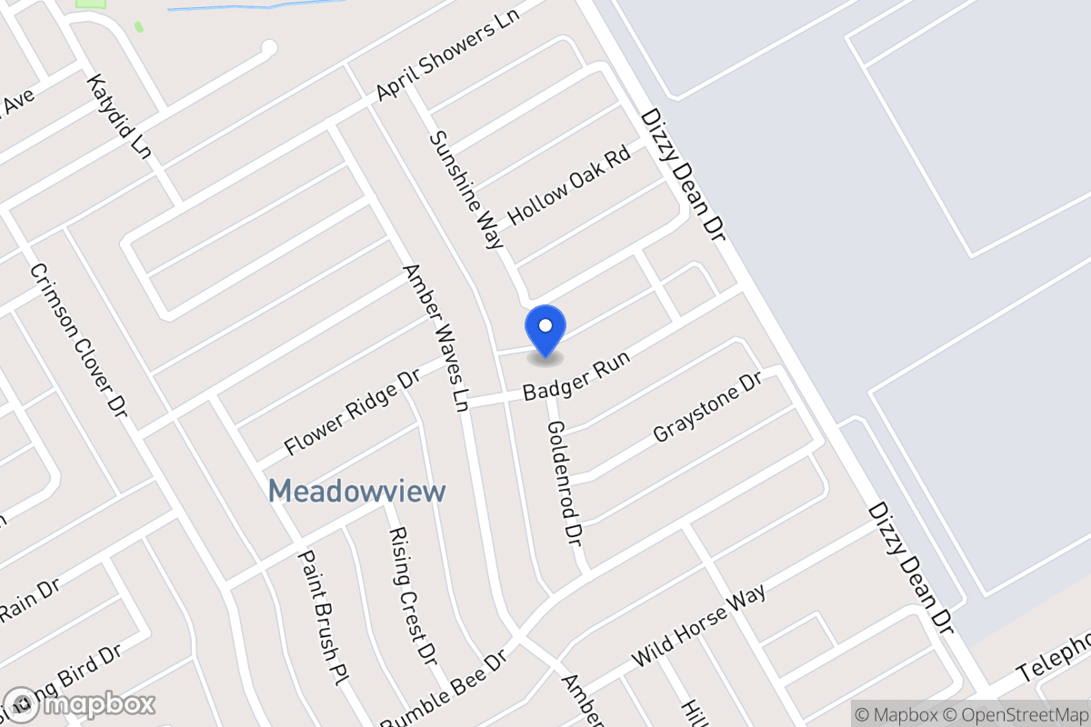 Map of 1043 Badger Rn