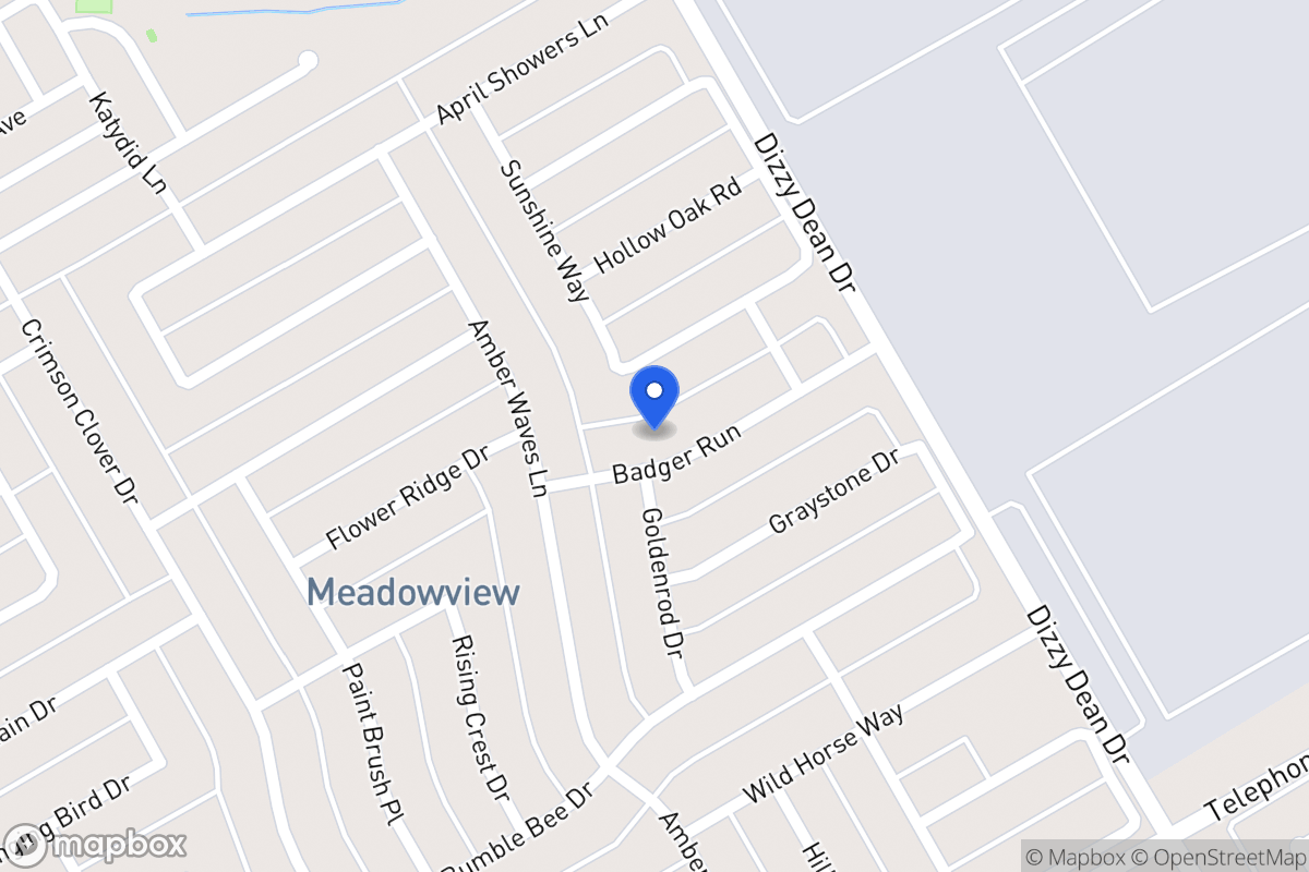 Map of 1041 Badger Rn