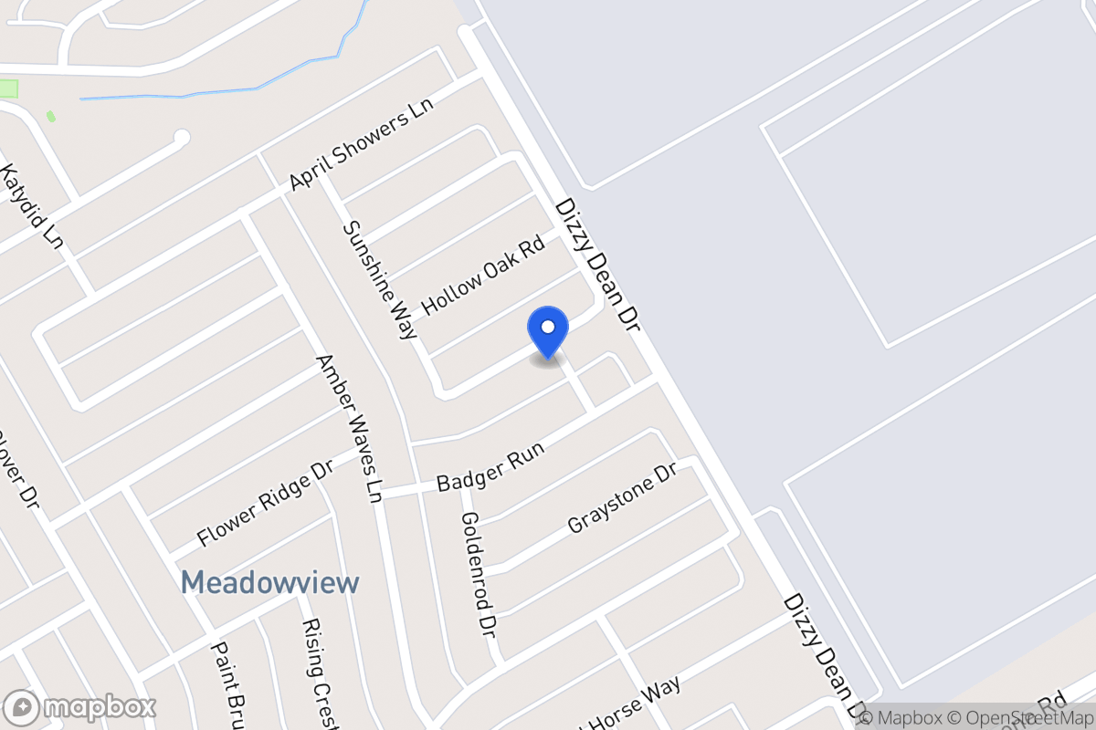 Map of 1016 Mayflowers Ln