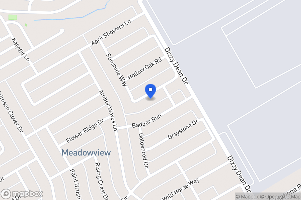 Map of 1028 Mayflowers Ln