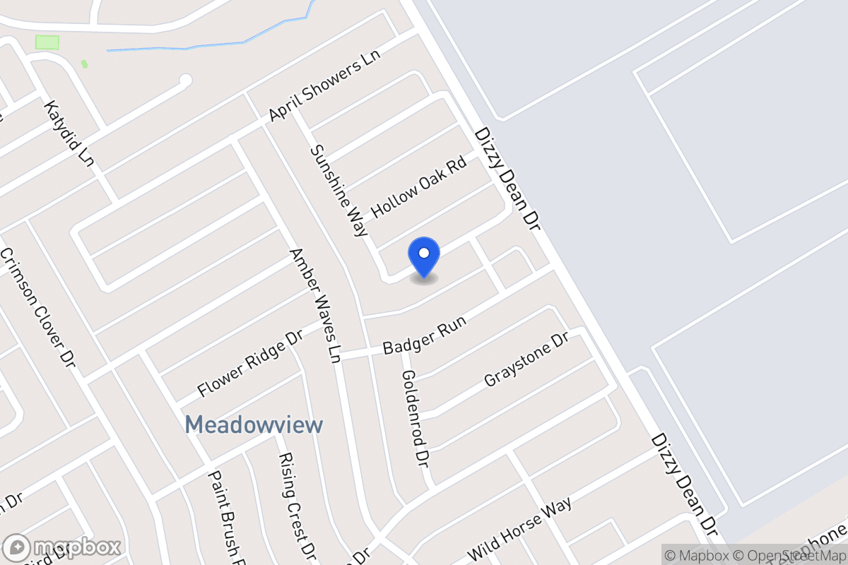 Map of 1032 Mayflowers Ln