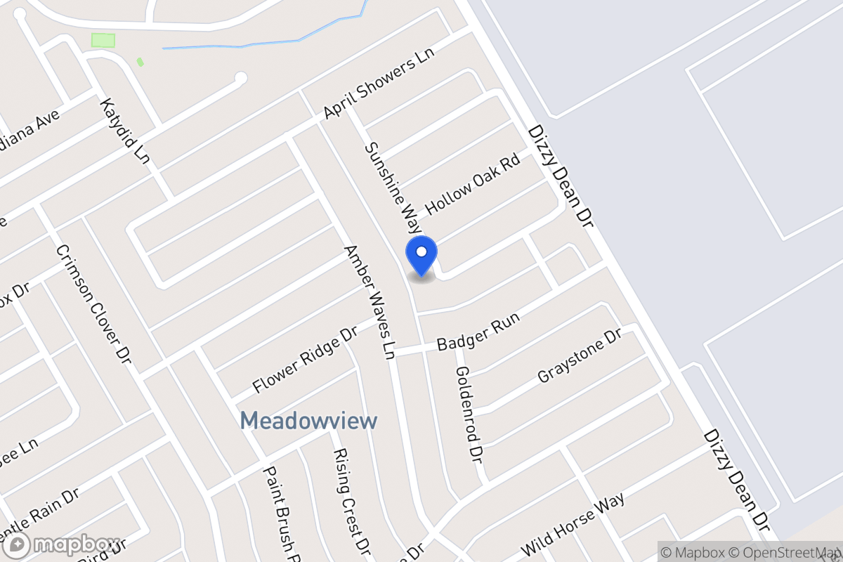 Map of 3035 Sunshine Way