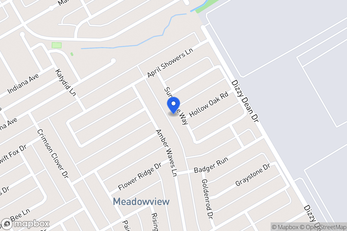Map of 3119 Sunshine Way