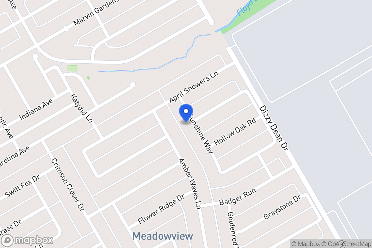 Map of 3221 Sunshine Way