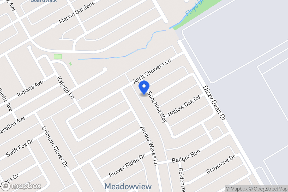 Map of 3225 Sunshine Way