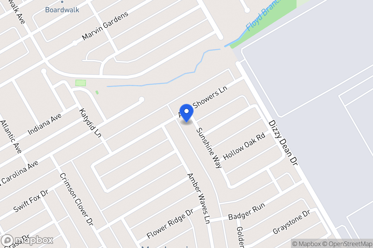 Map of 3233 Sunshine Way