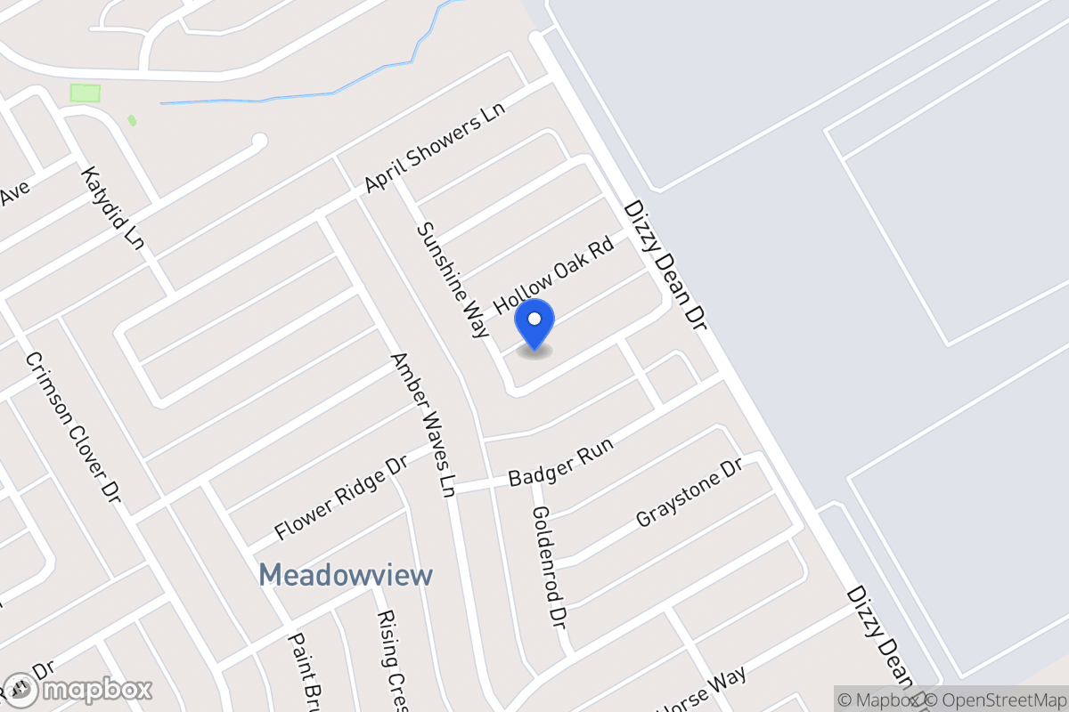 Map of 1031 Mayflowers Ln