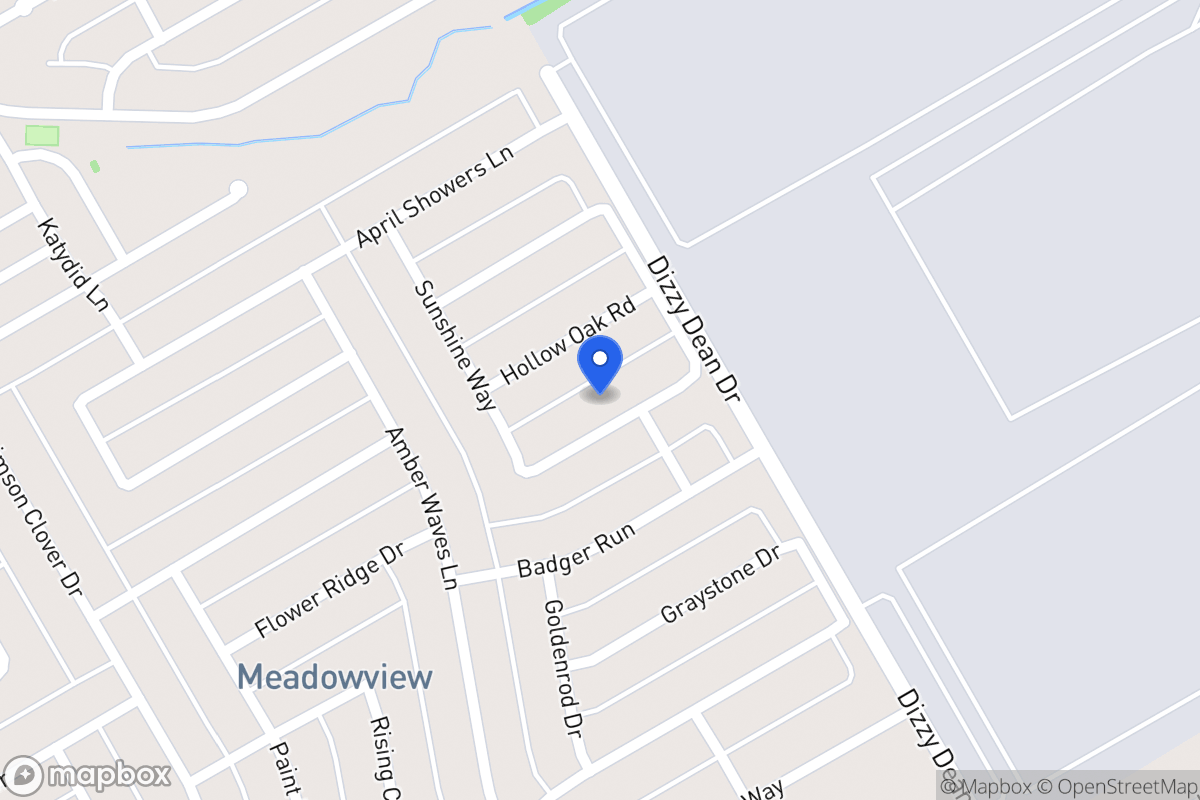 Map of 1019 Mayflowers Ln