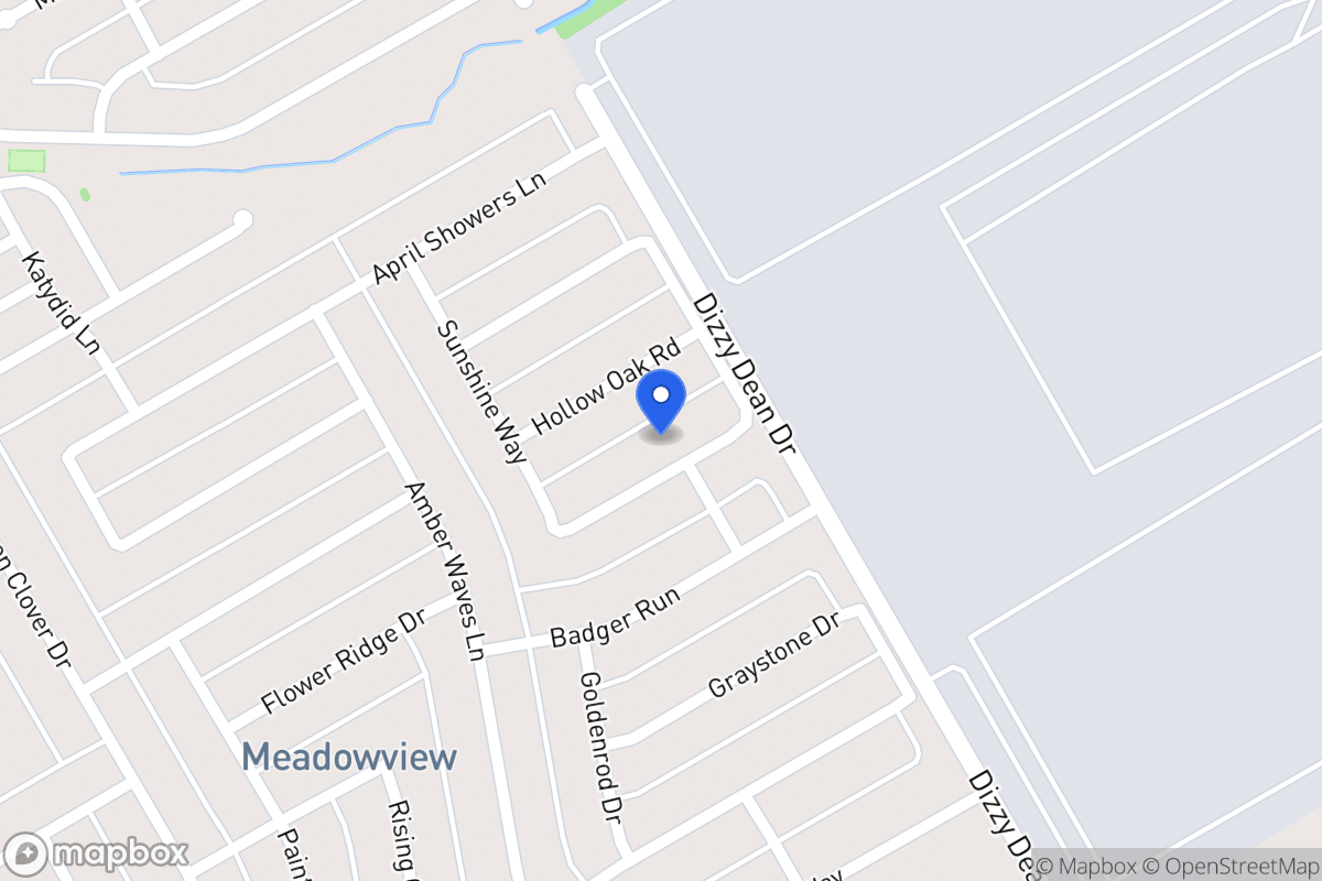 Map of 1015 Mayflowers Ln