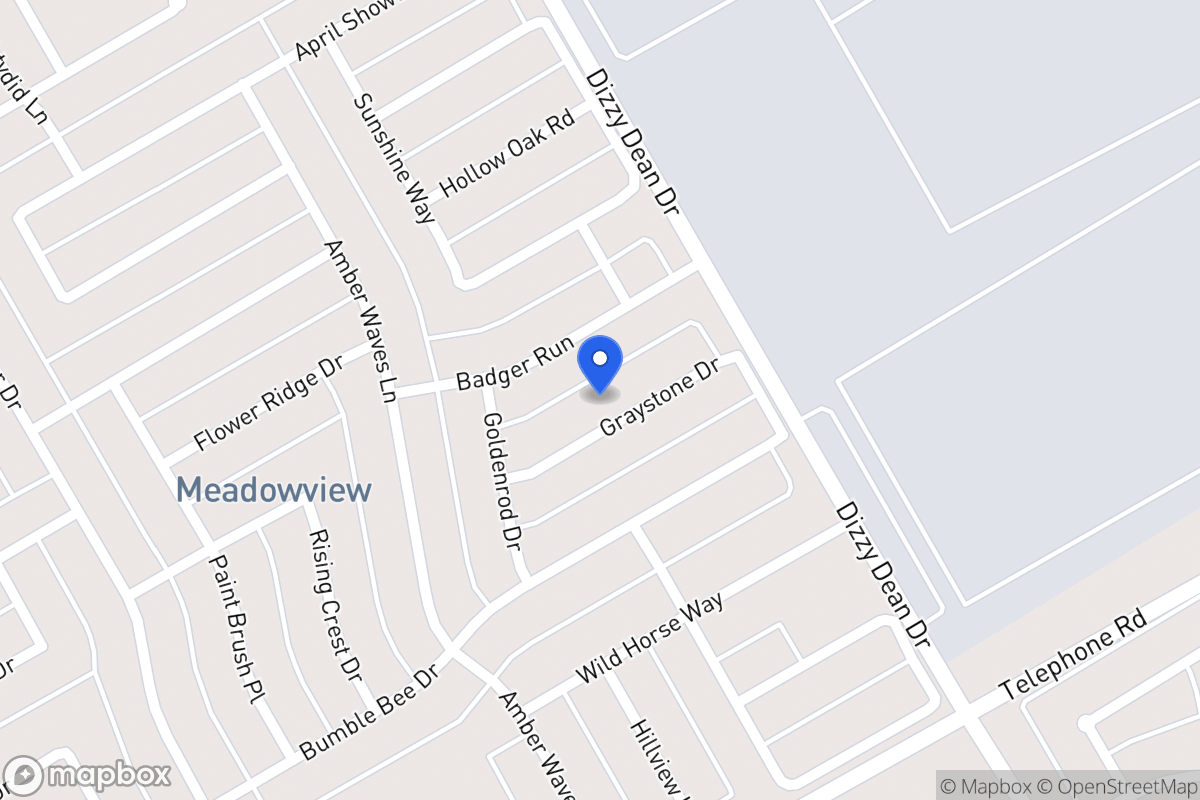 Map of 1031 Graystone Dr