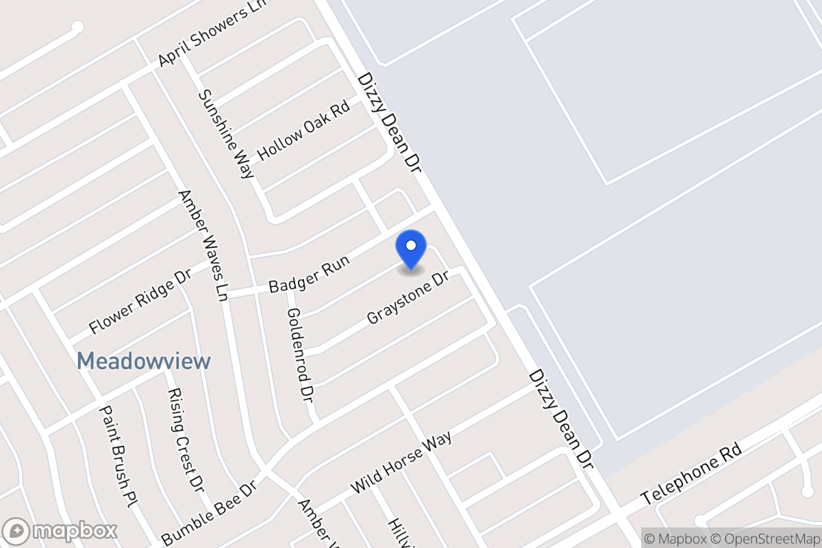 Map of 1015 Graystone Dr
