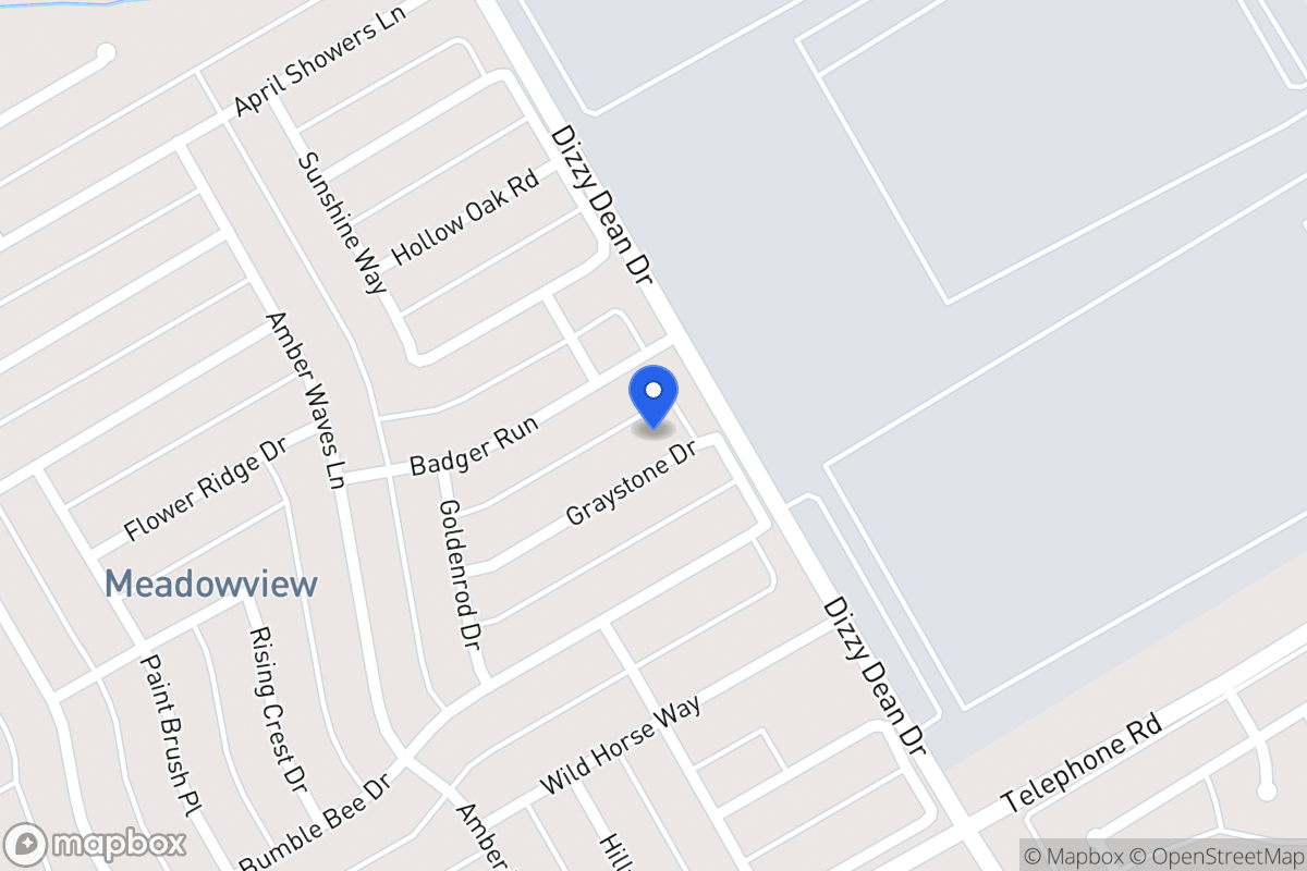 Map of 1011 Graystone Dr