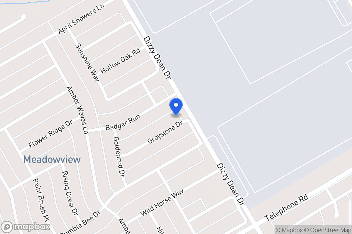Map of 1007 Graystone Dr
