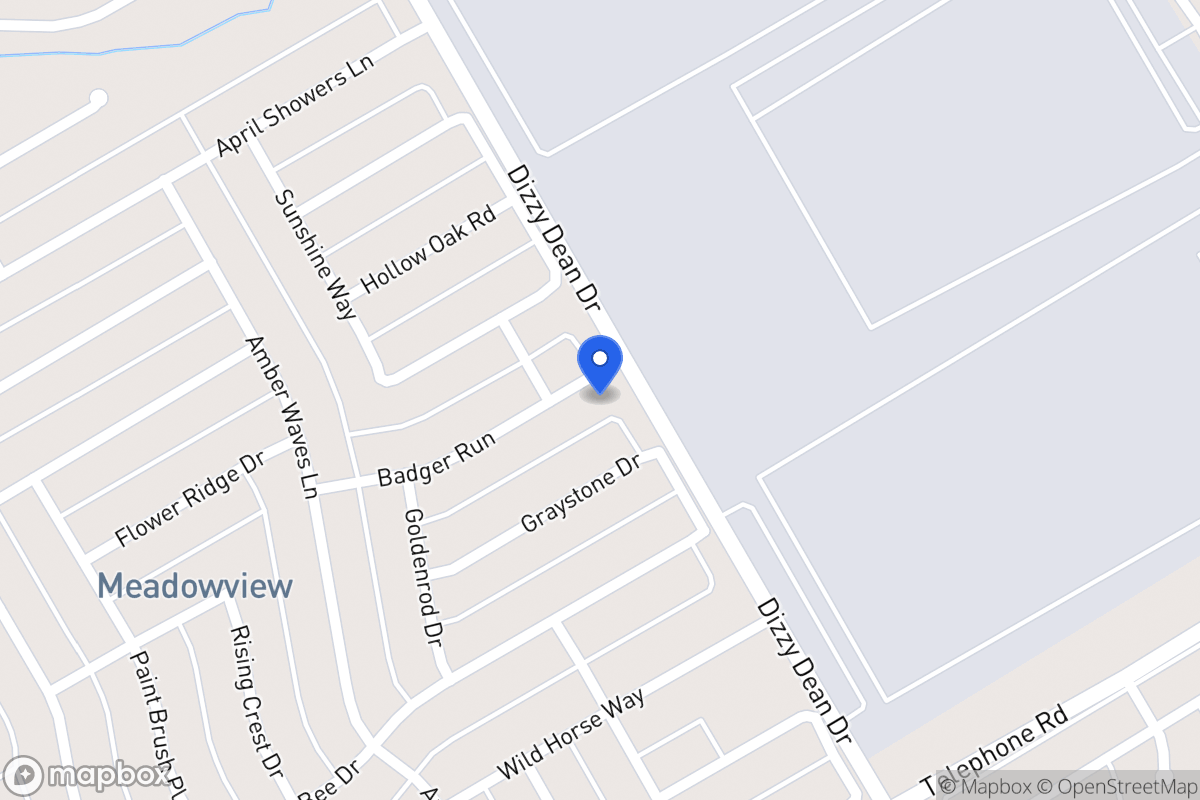 Map of 1004 Badger Rn