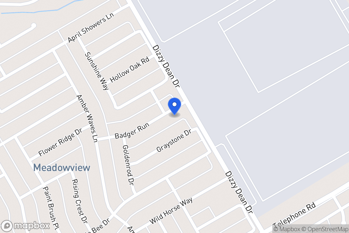 Map of 1008 Badger Rn