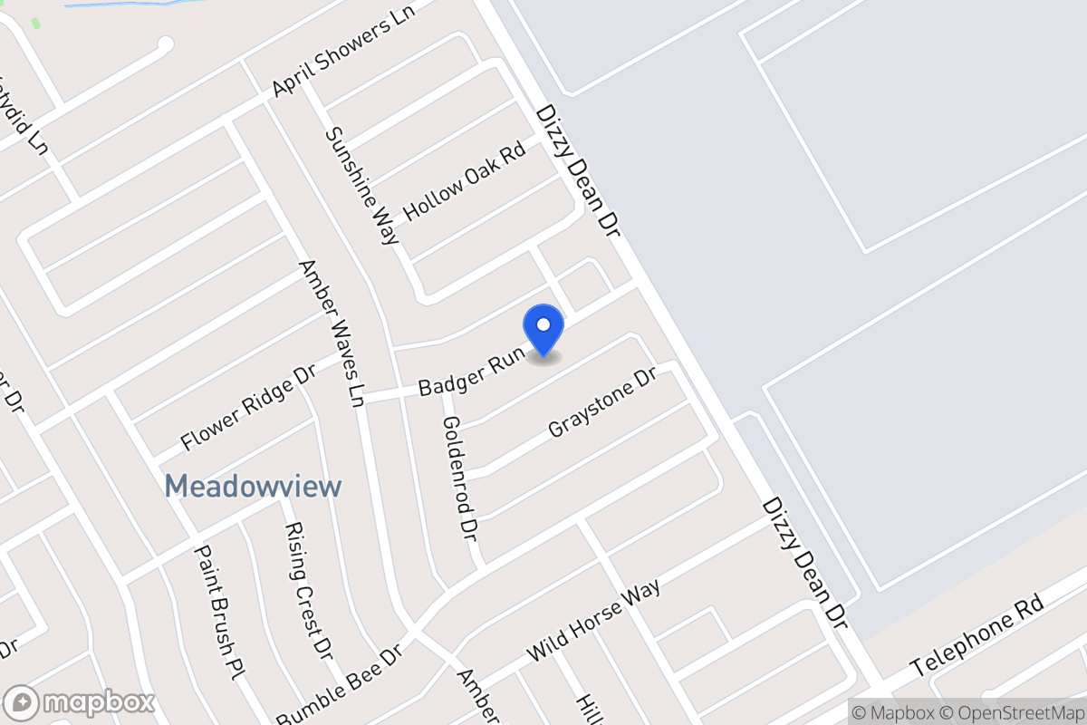 Map of 1024 Badger Rn