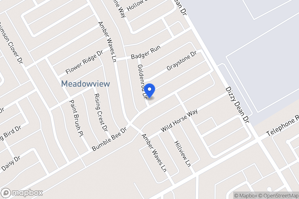Map of 1057 Bumble Bee Dr