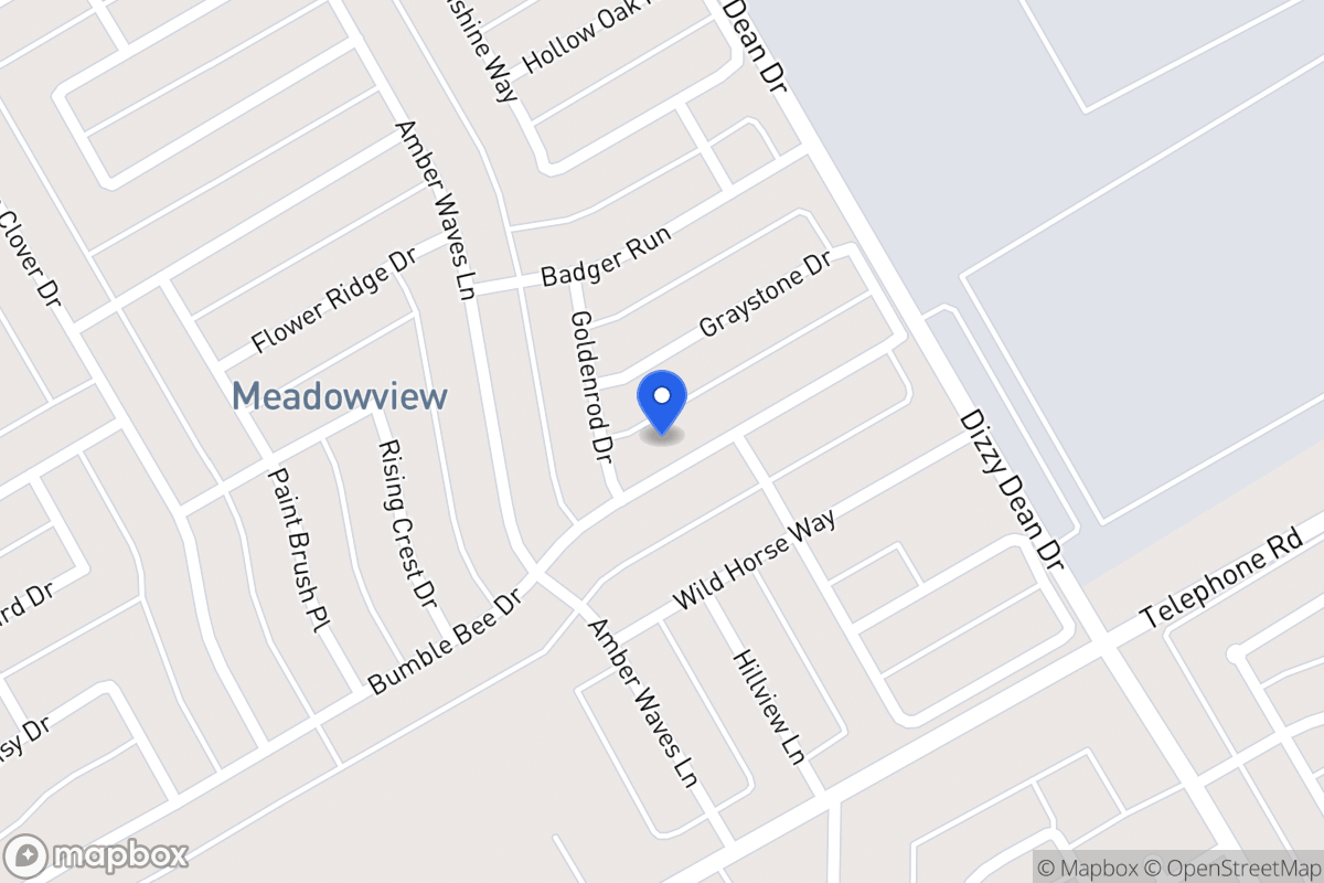 Map of 1049 Bumble Bee Dr