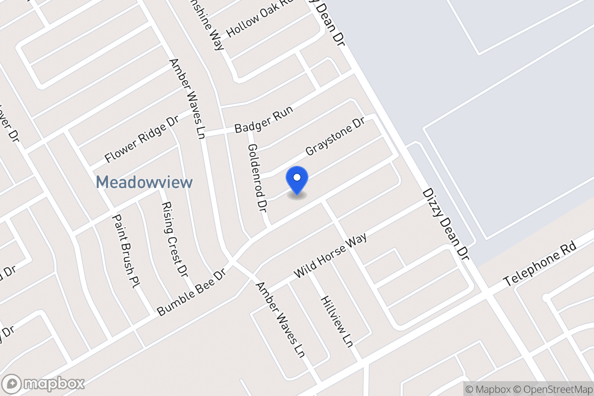 Map of 1045 Bumble Bee Dr