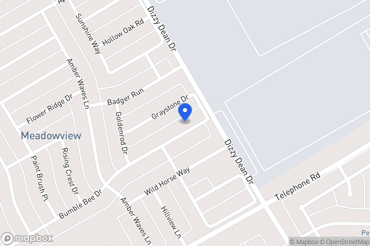 Map of 1013 Bumble Bee Dr