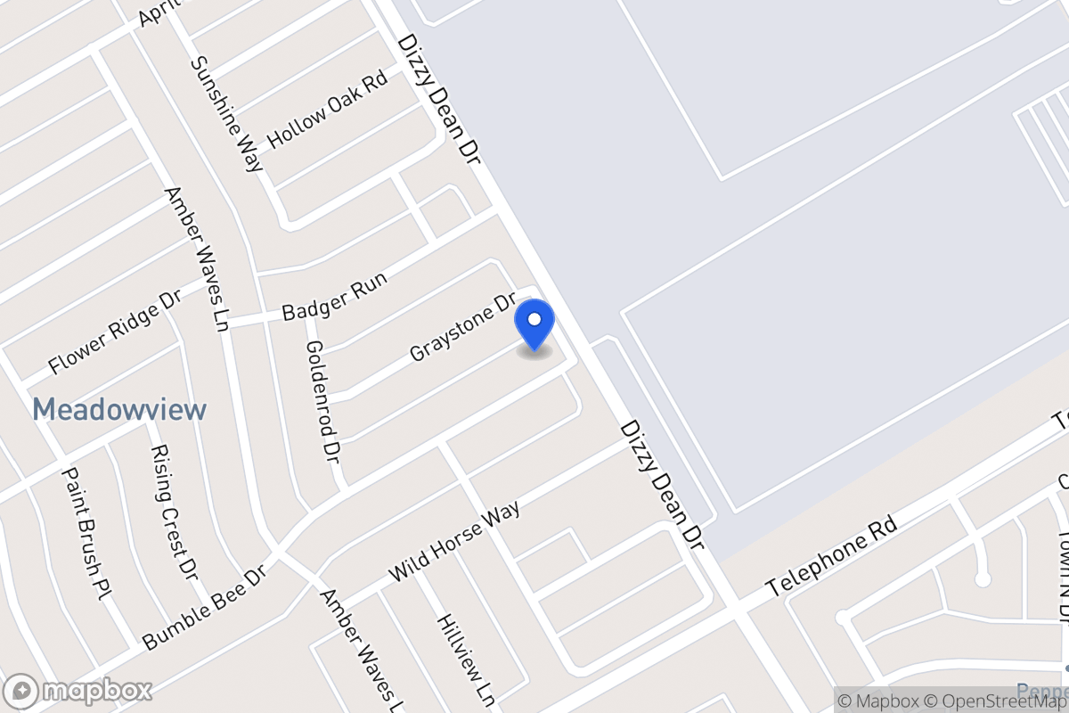 Map of 1005 Bumble Bee Dr