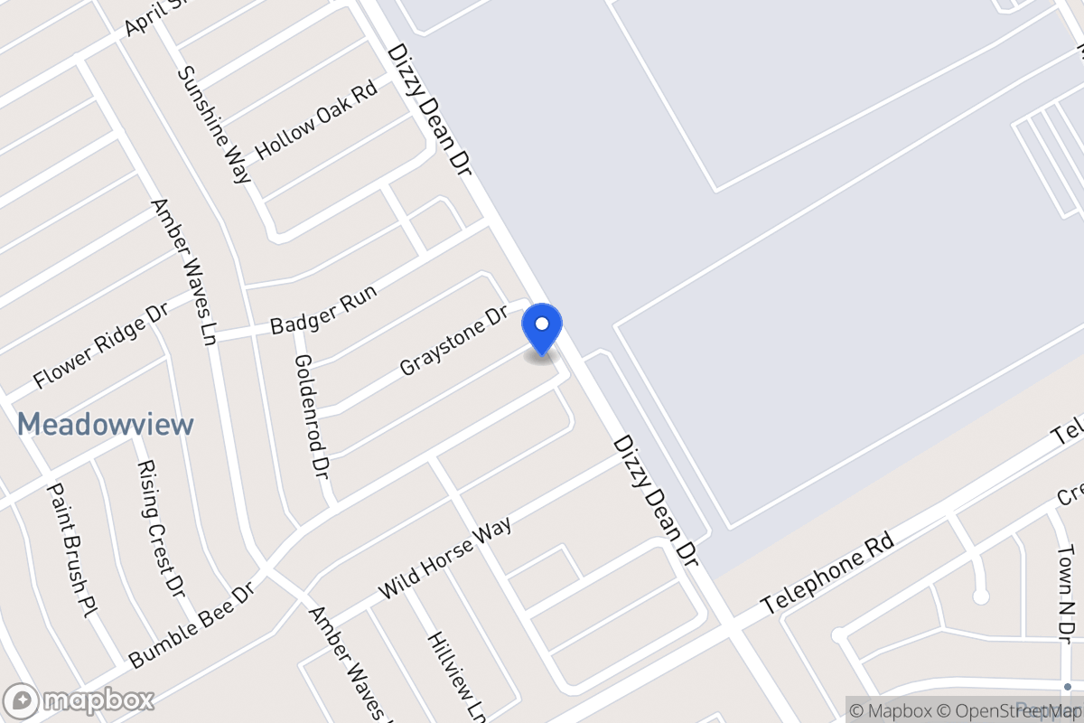 Map of 1001 Bumble Bee Dr