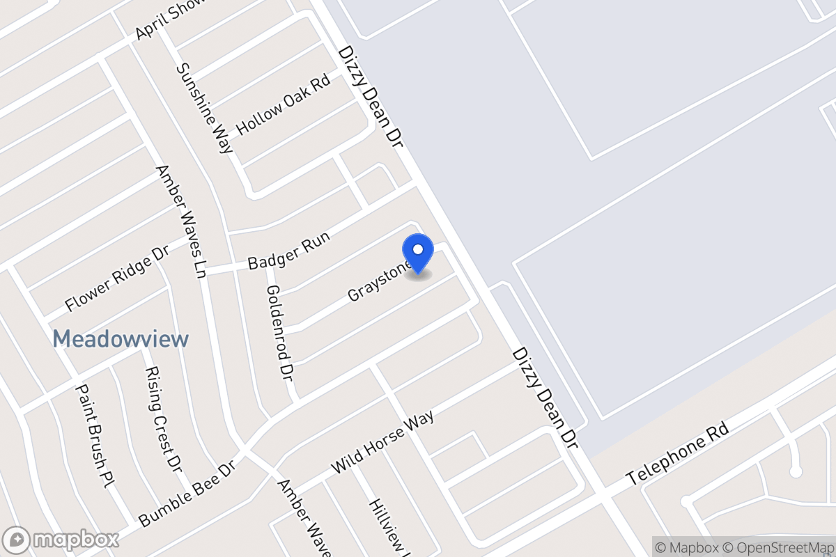 Map of 1010 Graystone Dr