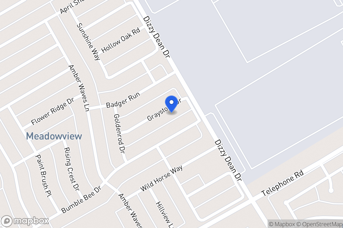 Map of 1014 Graystone Dr