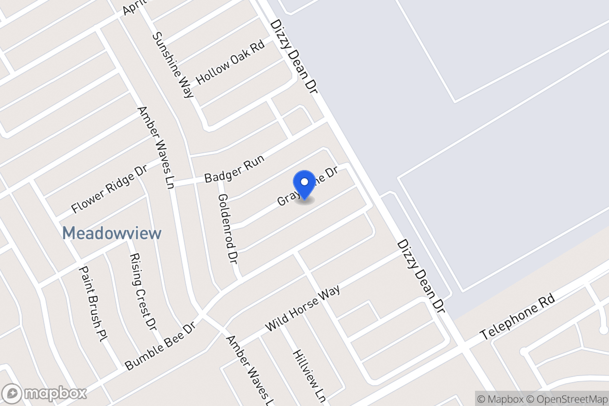 Map of 1022 Graystone Dr