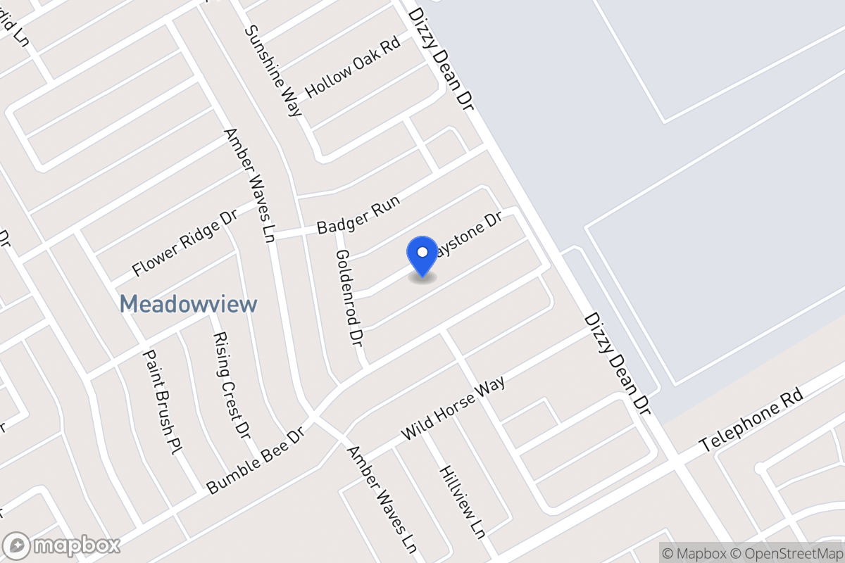 Map of 1034 Graystone Dr