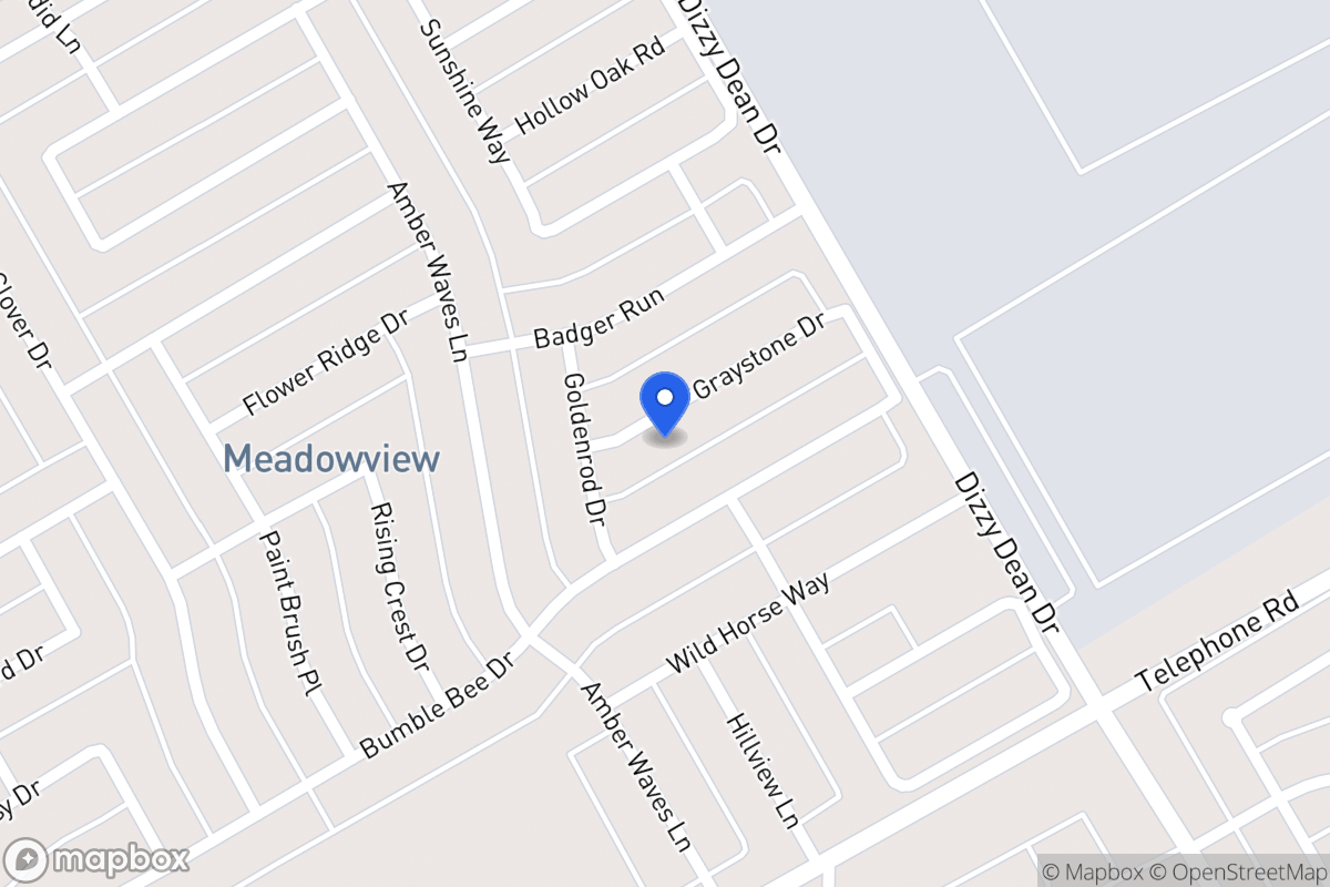 Map of 1042 Graystone Dr