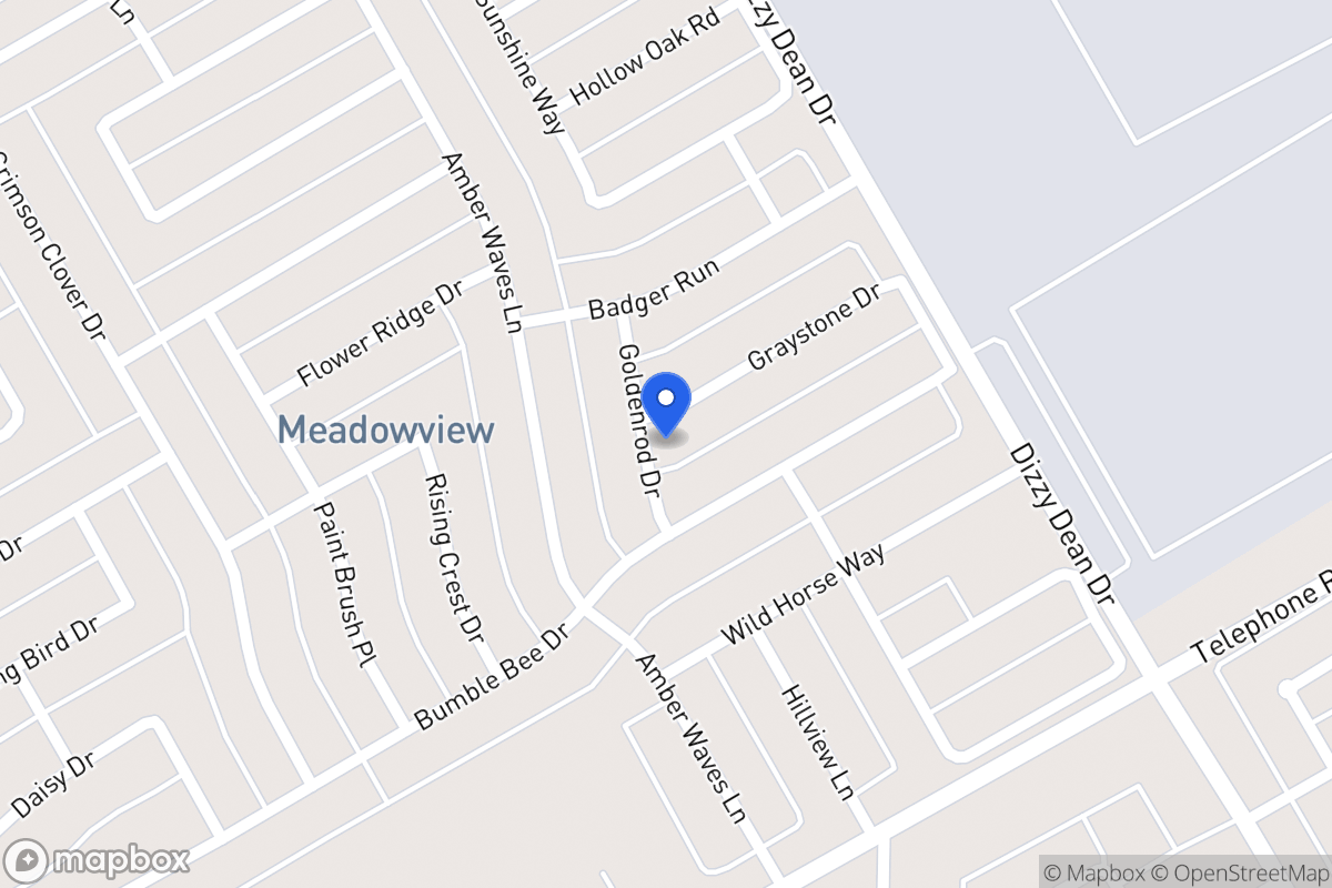 Map of 1054 Graystone Dr