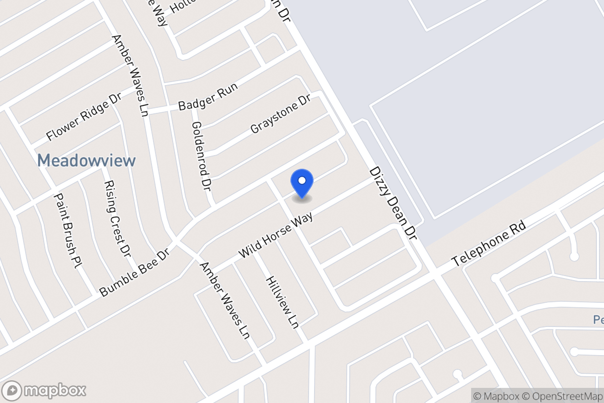 Map of 1029 Wild Horse Wy